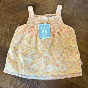 Wheat kids tank top
